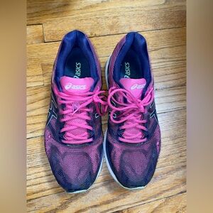 ASICS Gel Nimbus 19 T750N Purple Pink Running Shoes Women’s size 12